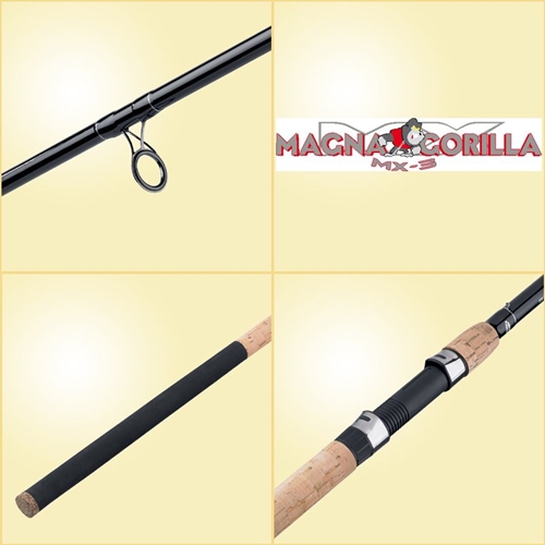 Canna Da Pesca Balzer Magna Gorilla MX-3 PILK - 2,50 Metri, 185 Grammi, Tecnologia Anti-Crack