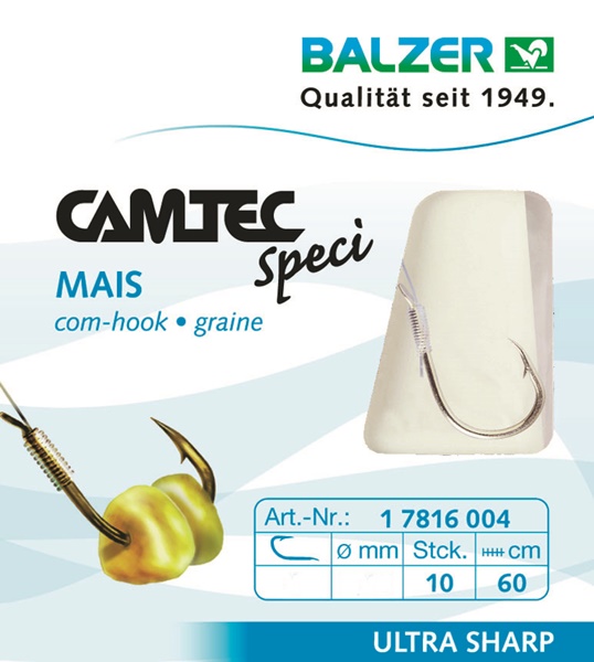 Hooks with leader BALZER CAMTEC SPECI PERCH 