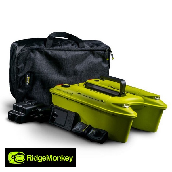 RidgeMonkey Hunter 750 Bait Boat Hi-Viz ECHO Edition etetőhajó, RM944-000